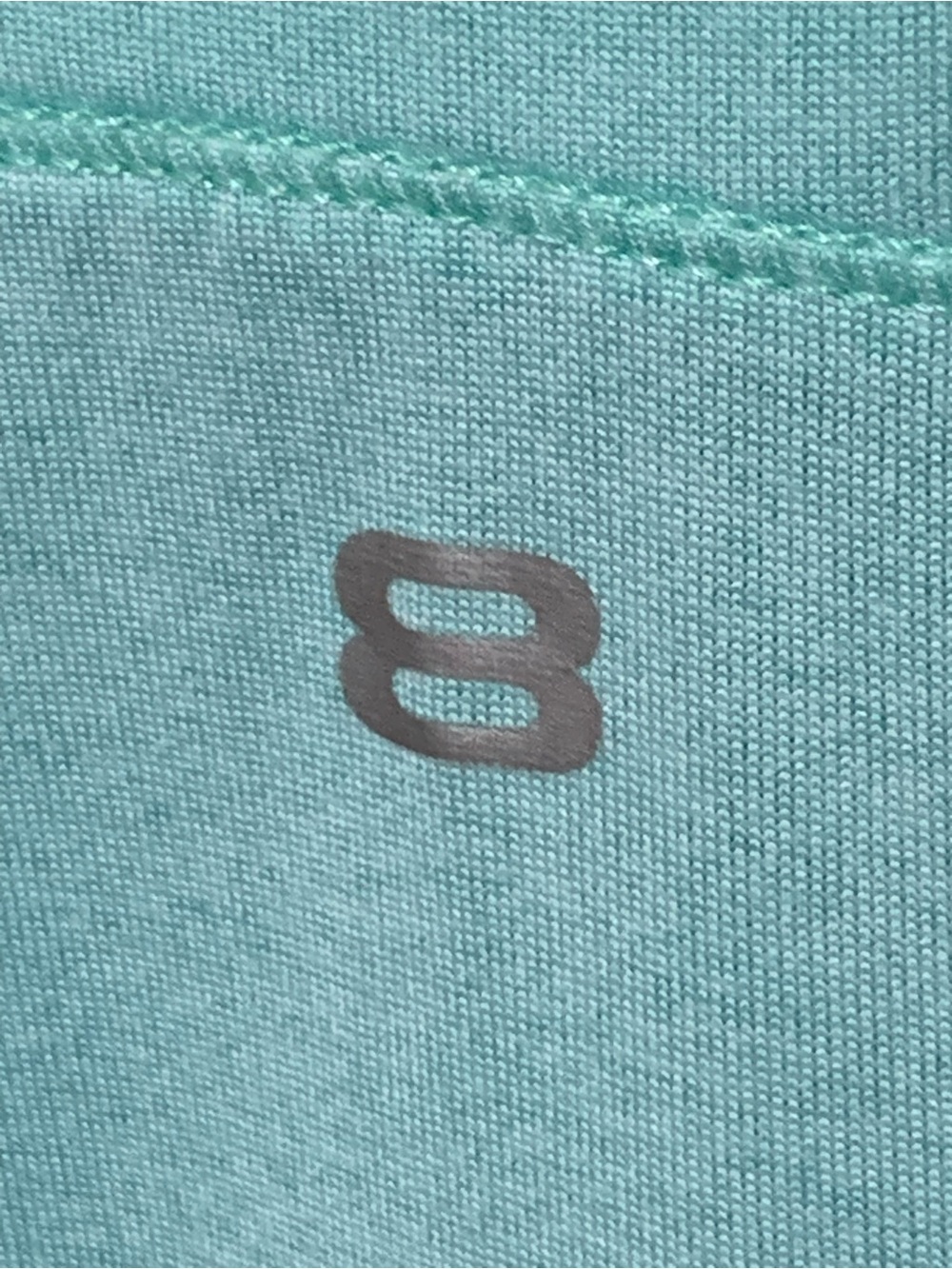 FREE w/purchase Layer 8 Light Aqua Racerback Drawstring Tank - Picture 6 of 9